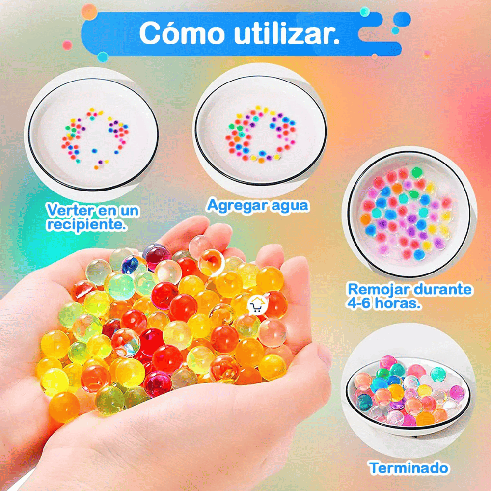 Miniatura 2 de Bolsa Bolas Para Pistola Hidrogel X3 Paq